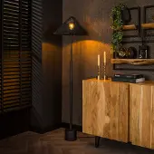 Lyora Charcoal vloerlamp Kosmos Ø 45cm