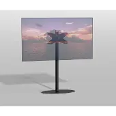Cavus Vloerstandaard ELLIPS zwart 120 cm VESA 400x200