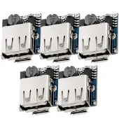 Zandona 5 X Power Bank Module Laadregelaar TP5400 Micro-USB en USB-Aansluiting