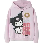 Name it Sweatshirt 'NKFJY HELLOK' lichtblauw / goud / rosa / zwart