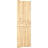 vidaXL Vlakke deur NARVIK 70x210cm Massief Pine Hout (Onbehandeld)