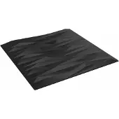 vidaXL Wandpanelen 12 st 50 x 50 cm Zwarte Steen XPS Schuim