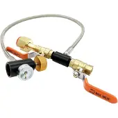 Typecat CGA-320 CO2-cilinder-navuladapter voor frisdrankmaker-slangaansluiting