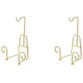 Wella 2X Theekophouder Gouden Mokhouder Theeservies Displaystandaard Gouden Metalen Kop Schotel Displaystandaard