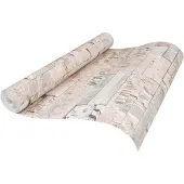 vidaXL 3D Steen Behang Beige 10 x 0,53 m Non-Woven Stof
