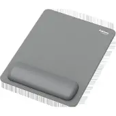 Fellowes Breyta XL muismat, met polssteun en Microban bescherming, rubber, L 280 x B 210 x H 17,5 mm, grijs