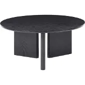 Beliani COWAL - Salontafel - Zwart - MDF
