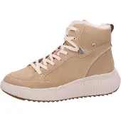 Rieker Veterlaarsjes 'Stiefel Damen W1771-62 Leder-Mix in beige' camel