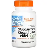 Doctors Best - Glucosamine Chondroïtine MSM + UC-II - 90 vegetarische capsules