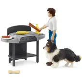 Schleich Grillabenteuer mit Tom - 42754 - 12 Teile - - One Size - Spielzeugfiguren