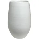 HS Potterie Vaas petra d23h35cm wit