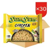Yum Yum Noodles Soep kip (30 stuks)