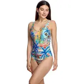 ORY Damesbadpak met V-hals en open rug W260676