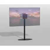 Cavus Vloerstandaard ELLIPS zwart 120 cm VESA 200x200