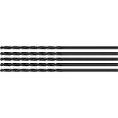 WT&D Set van 5 metaalboren (HSS, 4.2x100 mm)