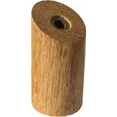 WT&D Set van 6 houten kledinghaken (kapstok), teak