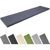 Garronda Bankkussen 150x40 cm – 4 cm dik – Waterafstotend & UV-bestendig – Marineblauw GD-AM-Dino