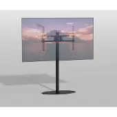 Cavus Vloerstandaard ELLIPS zwart 120 cm VESA 600x400