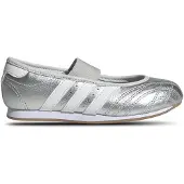 Adidas Originals Ballerina's 'Taekwondo' zilver / wit