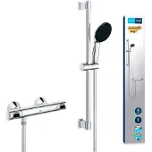 GROHE QuickFix Precision Flow doucheset - Waterbesparend - Chroom