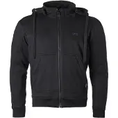 GMS Grizzly Zwarte Motorhoodie Maat 5XL