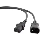 MaxTrack C13 - C14 stroomkabel voor UPS/PDU | 3x 1,00mm | zwart | 3 meter