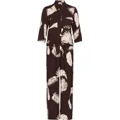 Kaffe Jumpsuit 'KArutie ' lichtbeige / bordeaux