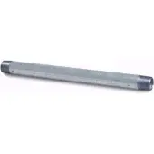 Mega Nr. 23 Pijpnippel staal gegalvaniseerd 1" buitendraad 150 mm