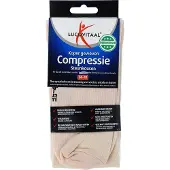 Lucovitaal Koper Geweven Compressie Steunkousen Beige 36-41