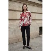 MyFashion Abstracte Print Overhemd met Knopen