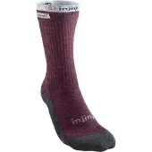 Injinji Womens Liner+Hiker Crew Coolmax/Nuwool Maroon M/L (40.5-44.5)