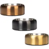 Designed By Lotte RVS Voerbak Noar Zwart 21,5 cm