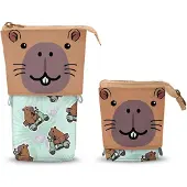 Oh My Pop ! Schattig etui, capibara, groen