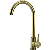 Pure.Sink Keukenkraan PVD geborsteld goud PS8044-60