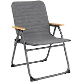 Bo Camp - Urban Outdoor collection - Klapstoel - Westminster - Aluminium - Grijs