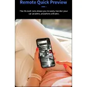 Semoic 1080P HD Auto Dashcam met 4G Botsingsensor Alarm