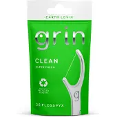 Grin Floss-Sticks Clean 36 stuks