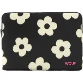 Wouf Laptoptas 'Studio' crème / oudroze / zwart
