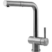 Pure.Sink Keukenmengkraan, roestvrij staal, met uitschuifbare tuit, model PS8500-02
