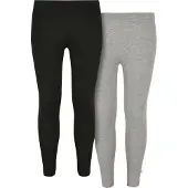 Urban Classics Leggings grijs gemêleerd / zwart
