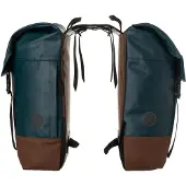 Agu DWR Urban - Dubbele Fietstas - 36L - Waterafstotend - Reflecterend - Groen - Bevestiging met bandjes