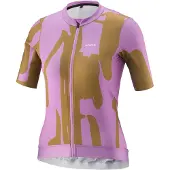 Gonso - Women's Road Jersey Print - Fietsshirt 42, bruin