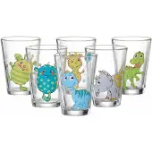 Ritzenhoff & Breker Kindergläser Dino und Monsterchen 200 ml Set van 6