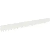 vidaXL Gazonrand 30 st 103 x 10 cm Staal Wit
