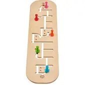 Selecta Spielzeug wandkapstok Game junior 74 cm naturel