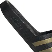 Adidas Muiltjes 'Adilette Aqua' limoen / zwart