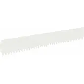 vidaXL Gazonrand 20 st 103 x 15 cm Staal Wit