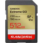 SanDisk Extreme GO SDXC 512GB 230MB/s