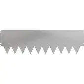 vidaXL Graskantafboording, 20 stuks, 103 x 30 cm, staal, zilver