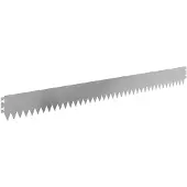 vidaXL Gazonrand 20 st 103 x 10 cm Staal Zilverkleurig